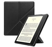 FINTIE Origami Case for All-new Kindle Oasis (10th Generation, 2019 Release & 9th Generation, 2017 Release) - Slim Fit Stand Cover Support [Hands Free] Reading with Auto Wake/Sleep, Black
