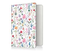 FINTIE Passport Holder, Slim Travel Wallet RFID Blocking Card Case Cover Passport Cover Protector Essentials with Credit Card Slots for Women/Men, Mystic Flora