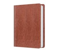 FINTIE Photo Album 4x6 Photos - 112 Photos Premium Vegan Leather Cover with Snap Fastener, Portable Wallet Photo Albums, Vintage Brown