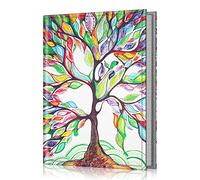 FINTIE Photo Album - 52 4x6 Photos, Small Mini Capacity, Premium Vegan Leather Cover, Portable Wallet for Family Wedding Boys Girls, Love Tree