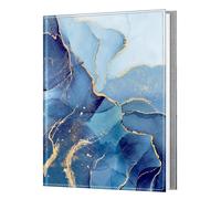 Fintie Photo Album for 8x10 Photos - 52 Pockets Premium Vegan Leather Cover Pictures Albums Book, Art Portfolio Collection for Family/Wedding/Anniversary Artwork, Ocean Marble