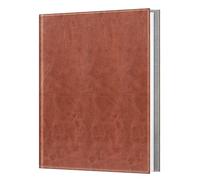 Fintie Photo Album for 8x10 Photos - 52 Pockets Premium Vegan Leather Cover Pictures Albums Book, Art Portfolio Collection for Family/Wedding/Anniversary Artwork, Vintage Brown