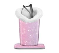 Fintie Plush Lined Eyeglasses Holder, Glasses Stand Case, Anti-scratch Glasses Storage Organizer for Desk, Nightstand, Office, Fantasy Ombre, 5.51*3.94*3.54