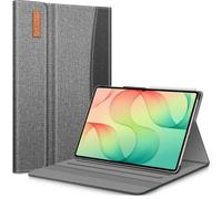 FINTIE Portfolio Case for Samsung Galaxy Tab S12 Ultra/S11 Ultra 14.6 Inch | Multiple Angles, Business Cover with Pocket, Auto Sleep/Wake, Grey/Black
