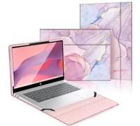 Fintie Protective Case for 16 Inch Laptop with Magnetic Closure, Compatible with HP 14-ee, Lenovo IdeaPad 1 Gen 7, ASUS Vivobook 14 X1404, Dell Latitude 3440 (Pink)
