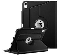 FINTIE Rotating Case for iPad (A16) 11th Generation 11 Inch (2025), iPad 10th Generation 10.9 Inch (2022) - 360 Degree Swivel Protective Stand Cover w/Pencil Holder, Auto Wake/Sleep, Black
