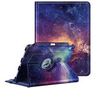 Fintie Case for iPad 10th Generation 2022 (10.9 Inch) with Pencil Holder - Protective Cover with 360 Degree Rotating Stand and Auto Sleep/Wake Function, The Galaxy