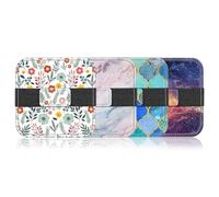 Fintie Screen Cleaning Pad, [4 Pack] Soft Cloth Wipes Screen Cleaner with Elastic Strap for iPad, iPhone, MacBook, Tablets, Laptop (Galaxy)