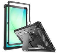 FINTIE Shockproof Case for Samsung Galaxy Tab A11 Plus 2025/ A9 Plus 11" | Tuatara Rugged Unibody Hybrid Full Protective Bumper Kickstand Cover Built-in Screen Protector, Black