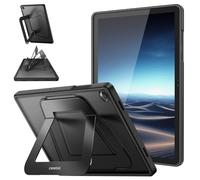 FINTIE Shockproof Case for Samsung Galaxy Tab A11+ Plus/ A9+ Plus 11 inch (2023/2025) Model SM-X230/ 236B/ X210/ X216/ X218, Slim Frosted Hard Cover with Multi-Angle Kickstand, Black