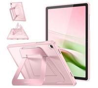 FINTIE Shockproof Case for Samsung Galaxy Tab A11+ Plus/ A9+ Plus 11 inch (2023/2025) Model SM-X230/ 236B/ X210/ X216/ X218, Slim Frosted Hard Cover with Multi-Angle Kickstand, Rose Gold