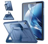 FINTIE Shockproof Case for Samsung Galaxy Tab A11+ Plus/ A9+ Plus 11 Inch | Model SM-X230/236B/X210/X216/X218, Slim Frosted Hard Cover with Multi-Angle Kickstand, Navy