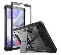 FINTIE Shockproof Case for Samsung Galaxy Tab A7 Lite 8.7 Inch 2021 - Case Cover with Screen Protector and Built-in Kickstand Pouch for SM-T220 / T225 / T227, Black