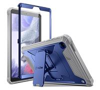 Fintie Shockproof Case for Samsung Galaxy Tab A7 Lite 8.7 Inch 2021 Model (SM-T220/T225/T227), Tuatara Rugged Unibody Hybrid Full Protective Bumper Kickstand Cover w/Built-in Screen Protector, Navy