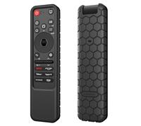 Fintie Remote Control Case for LG MR25GA - Lightweight, Non-Slip and Shockproof Silicone Case for LG Smart TV C5 B5 G5 M5 Series Remote Control 2025, Black