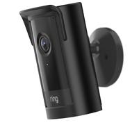 FINTIE Silicone Case for Ring Outdoor Cam Pro (2025 Release), Soft Silicone Weather Resistant Protective Skin Cover for Ring Outdoor Cam Pro Camera, Black