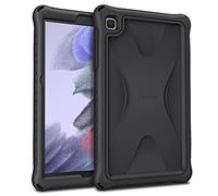 FINTIE Silicone Case for Samsung Galaxy Tab A7 Lite 8.7 inch 2021 Model (SM-T220/T225/T227), Heavy Duty Shockproof Drop Protection Kids Friendly Protective Cover, Black