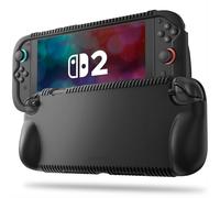 FINTIE Silicone Case - Soft [Anti-Slip] [Shock Proof] Protective Cover with Game Card Slots & Ergonomic Grip Design, Drop Protection Grip Case
