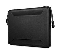 Fintie Sleeve Case for MacBook Pro 16, Air/Pro 15, 15" Surface Laptop, Shockproof EVA Bag with Pockets for up to 15.6" HP Lenovo Dell Acer Samsung - Shockproof EVA Carrying Bag, Black