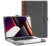Fintie Sleeve Case for MacBook Pro 16 Inch Case A3403 A3186 A2991 A2780 A2485 A2141 (2019 2020 2021 2022 2023 2024 Release), Premium PU Leather Protective Folio Book Cover, Gray