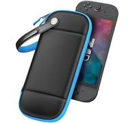 FINTIE Slim Carrying Case for Nintendo Switch 2 (2025), Protective Hard Shell Switch 2 Case w/10 Game Card Slots, Portable Travel Storage Cover w/Pocket for Amiibo Card & Accessories (Black)