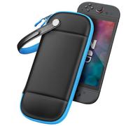 FINTIE Slim Carrying Case for Nintendo Switch 2 (2025), Protective Hard Shell Switch 2 Case w/10 Game Card Slots, Portable Travel Storage Cover w/Pocket for Amiibo Card & Accessories, Black