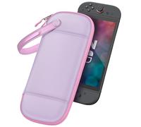 FINTIE Slim Carrying Case for Nintendo Switch 2 (2025), Purple | Protective Hard Shell Switch 2 Case, 10 Game Card Slots, Portable Travel Storage Cover w/Pocket for Amiibo Card & Accessories