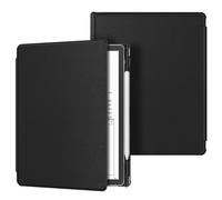FINTIE Slim Case for 11" Kindle Scribe 3rd Gen 2025 & Colorsoft, Black | Built-in Pen Holder, Slim Lightweight Book Folio Cover, PU Leather with Hard Shell, Magnetic Closure, Auto Wake/Sleep