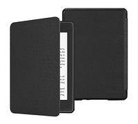 FINTIE Slimshell Case for 6" Kindle Paperwhite 10th Generation 2018 (Model No. PQ94WIF) - Premium Lightweight PU Leather Cover with Auto Sleep/Wake, (NOT Fit Kindle 10th Gen J9G29R), Black