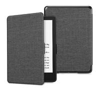 FINTIE Slimshell Case ONLY for 6.8" Kindle Paperwhite 11th Generation-2021 (Model No. M2L3EK & M2L4EK)- Premium Lightweight PU Leather Cover with Auto Sleep/Wake, Denim Charcoal