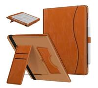 Fintie Stand Case for Boox Go 10.3 /BOOX Tablet Go 10.3 Gen II Lumi, Brown | Premium PU Leather Foldable Stand Cover, 2 Viewing Angles, Auto Wake/Sleep with Stylus Pen Holder and Card Slot