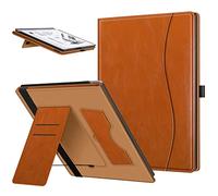 Fintie Stand Case for Remarkable 2 Digital Paper Tablet 10.3 inch (2020 Released) - Premium PU Leather Stand Cover with Card Slot & Pen Holder, Brown