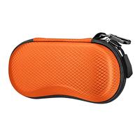FINTIE Sunglasses Case for Men and Women - Hard Shell Shockproof Sport Glasses Case - Zipper Portable Spectacle Cases with Clip