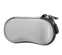 Fintie Sunglasses Case for Men and Women - Hard Shell Shockproof Sport Glasses Case - Zipper Portable Spectacle Cases with Clip