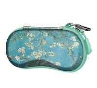 FINTIE Sunglasses Case for Men and Women - Hard Shell Shockproof Sport Glasses Case - Zipper Portable Spectacle Cases with Clip