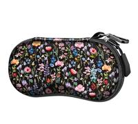 FINTIE Sunglasses Case for Men and Women - Hard Shell Shockproof Sport Glasses Case - Zipper Portable Spectacle Cases with Clip
