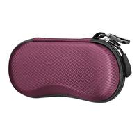 FINTIE Sunglasses Case for Men and Women - Hard Shell Shockproof Sport Glasses Case - Zipper Portable Spectacle Cases with Clip