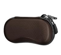 Fintie Sunglasses Case for Men and Women - Hard Shell Shockproof Sport Glasses Case - Zipper Portable Spectacle Cases with Clip