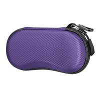 Fintie Sunglasses Case for Men and Women - Hard Shell Shockproof Sport Glasses Case - Zipper Portable Spectacle Cases with Clip