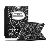 Fintie Surface Go 2 Case - Multi-Angle Hard Shell Case for Microsoft Surface Go 2 2020 / Surface Go 2018 10 inch Tablet, Keyboard Type Cover Compatible (Composition Book)