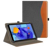 FINTIE Universal Case for 9-11 inch Tablet - [Hands Free] Multi-Angle Viewing Stand Cover for 9" 10" 11" Tablet, Compatible with Samsung/Lenovo/SVITOO/TABWEE, Denim Gray