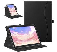 Fintie Universal Rotating Case for 9 10 10.1 inch Tablet - 360 Degree Rotating Smart Protective Stand Cover with Pocket Compatible with 9" - 10.9" Touchscreen Tablet (Black)