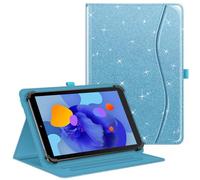 Fintie Universal Tablet Case for Ainmel/Whitedeer/DOOGEE U10/Tab A9 Pro/MUISOO/TPZ 10 Inch, SVITOO/DOOGEE U11 Pro/Tab G6/A9+ 11 Inch, Multi-Angle Case Universal for 9-11 Inch Tablet, Glitter Blue