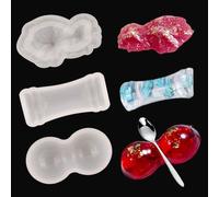 Finyoffiy 3Pcs Chopsticks Holder Resin Mold Pen Holder Epoxy Silicone Mold 3D Casting Mold Stand for DIY Home Display Crafts (3Pcs)