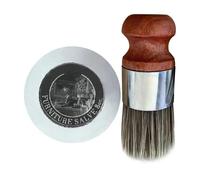 Finyoffiy Leather Salve for Furniture,Wise Owl Furniture Salve for Leather,Leather Salve, Leather Furniture Salve and Brush, Furniture Salve Leather (240ml)