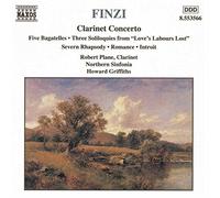 FINZI: Clarinet Concerto / Five Bagatelles / Three Soliloquies / Romance