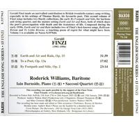 FINZI: EARTH AND AIR AND RAIN; BY FOOTPATH AND STILE; TO A POET NEW CD