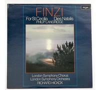 Finzi: For St. Cecilia; Dies Natalis / London Symphony Orchestra, Richard Hickox