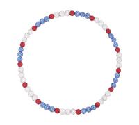 FINZOR Baseball Necklace for Men & Women - Bling Beaded Athlete Inspired Rhinestone Accessory Gift for Baseball Lovers, Rhinestone, Zircon