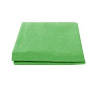 FIOCCO Sofa Cover with Ties, Heavy Fabric for Upholstery, Universal Fit and Total Sofa Coverage, Italian Tailoring Production (Light Green Cotton, 4 Seaters)